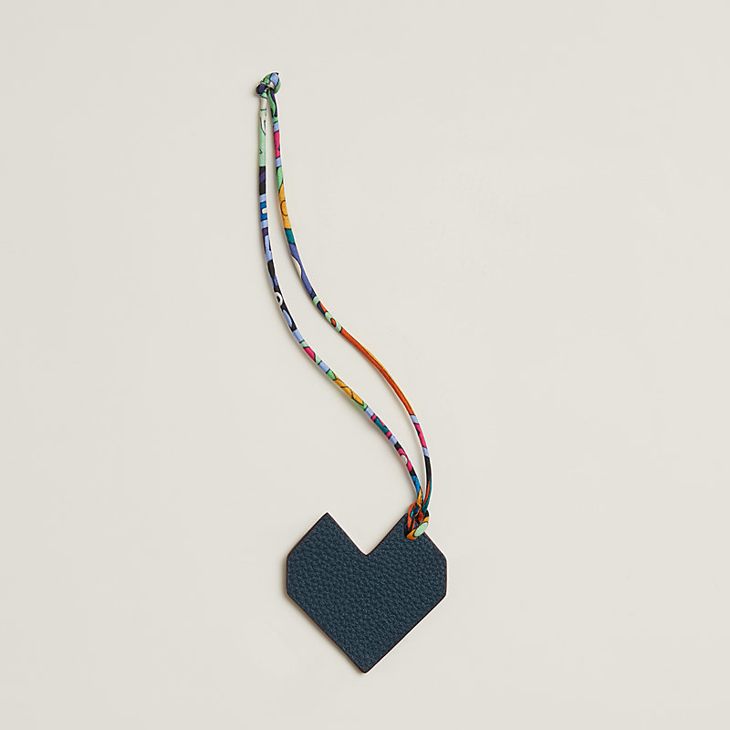 Hermes heart sale charm